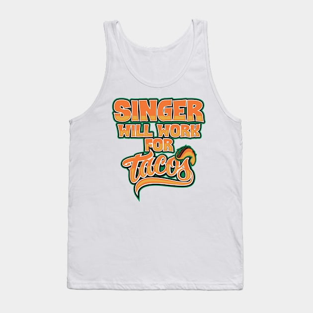 Singer job appreciation gift Tank Top by SerenityByAlex